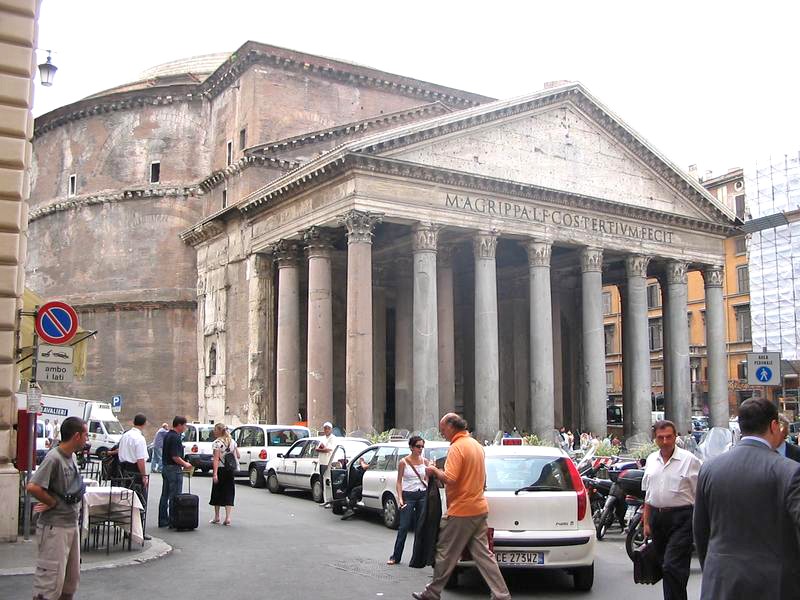 Le PANTHEON à Rome (Italie) Panthe10