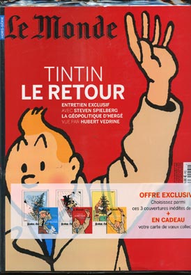 Le Monde avec Tintin M8449h10