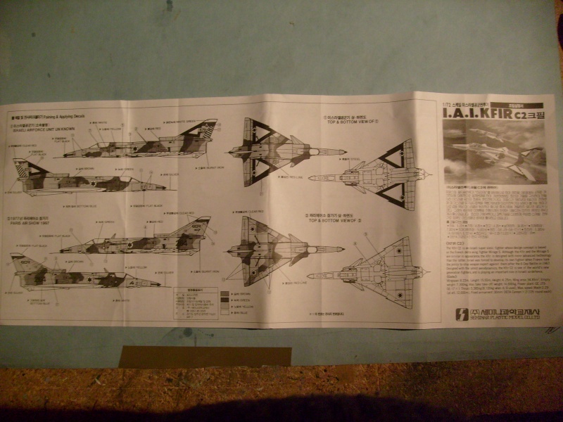 [SEMINAR] IAI KFIR C2 1/72ème Réf 3000 S7307385