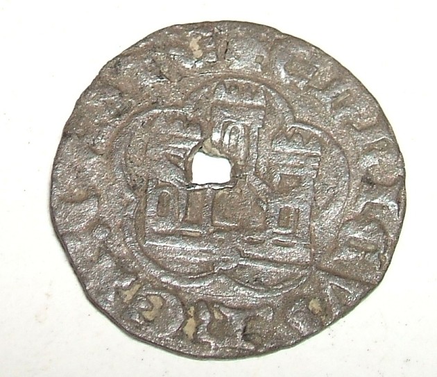 Media Blanca de Enrique III (Sevilla, 1390-1406 d.c) Blanca10