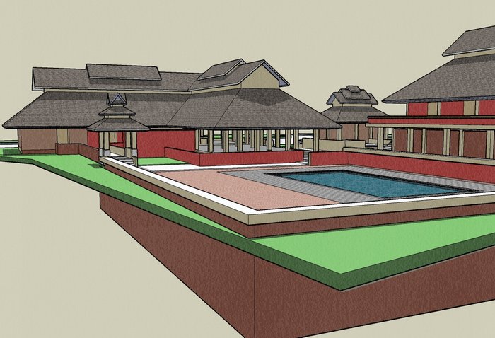 sketchup- 22 (CLUBHOUSE-1) Club0910