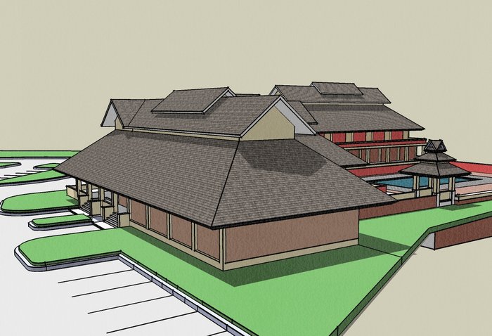sketchup- 22 (CLUBHOUSE-1) Club1310