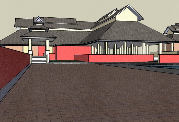 sketchup- 22 (CLUBHOUSE-2) Club3710