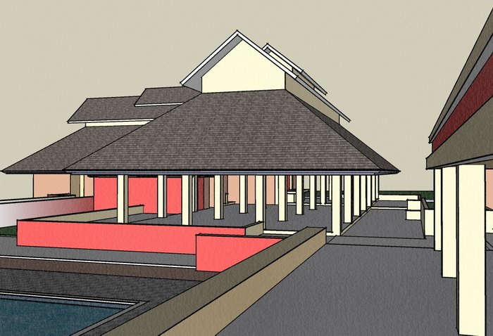 sketchup- 22 (CLUBHOUSE-2) Club3910