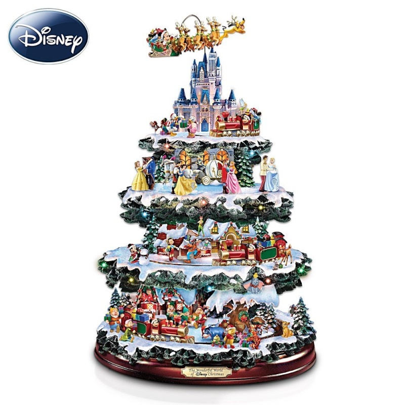 Disney Tabletop Christmas Tree: The Wonderful World Of Disney by The Bradford Exchange  71rlwj10