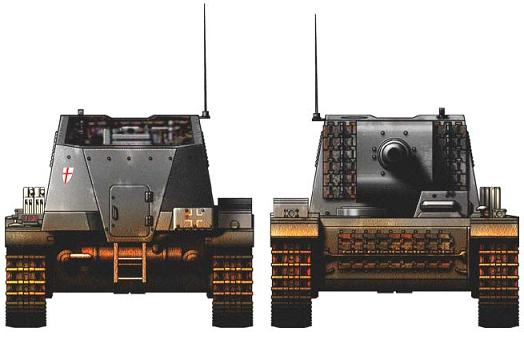 12.8 cm L/61 "Sturer Emil" P320