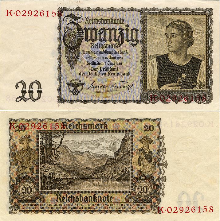 le Reichsmark - (1924/1948) Reichs19