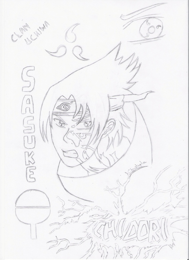 Wallpapers, bannires et dessins de Uchiwa Sasuke - Page 13 Croqui13