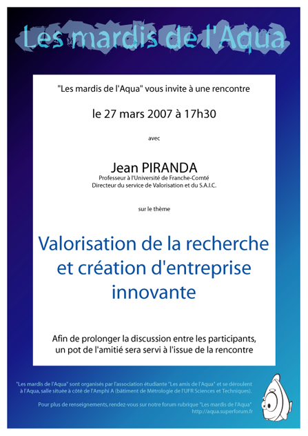 Valorisation de la recherche et création d'entreprises ... Valori14