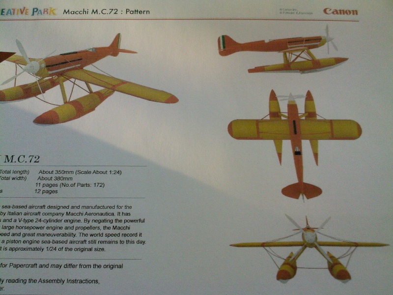 Macchi MC72 approxi 1/35° Papier  [b]En STAND-BY[/b] Sp_a0218