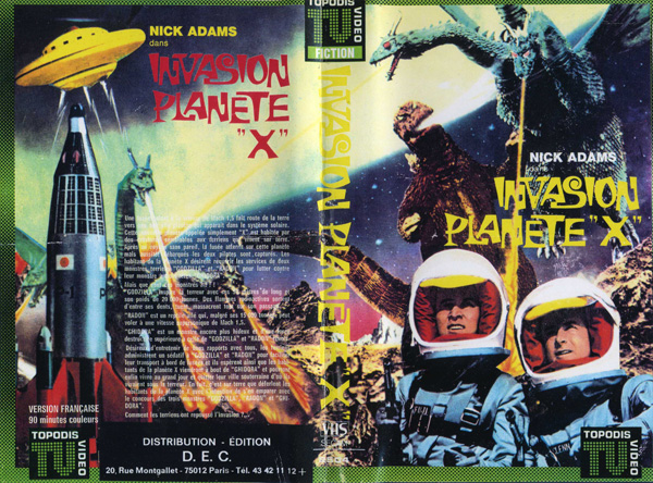 VHS "Invasion planète X" Img03310