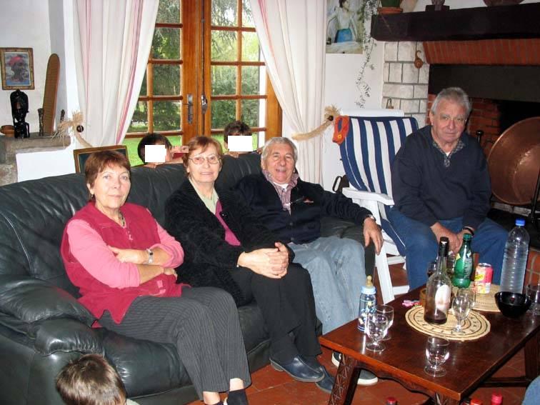 Repas en 2005 avec la famille Denlinger Papama10