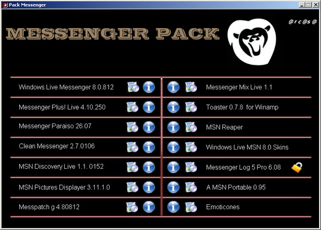 موسوعة أدوات الـمسنجر windows live messenger Aiomes10
