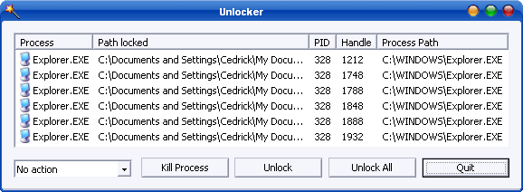 Unlock Windowz Folder Un310