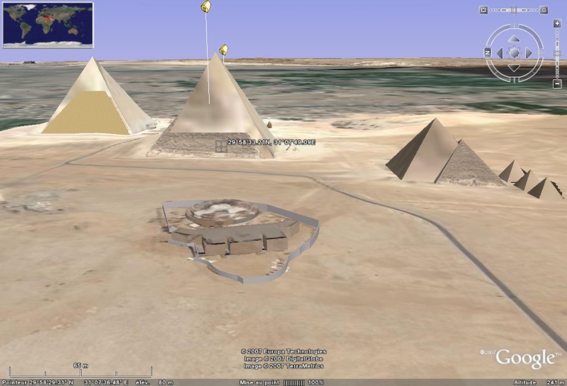 Pyramides de Gizeh - Egypte Pyrami10