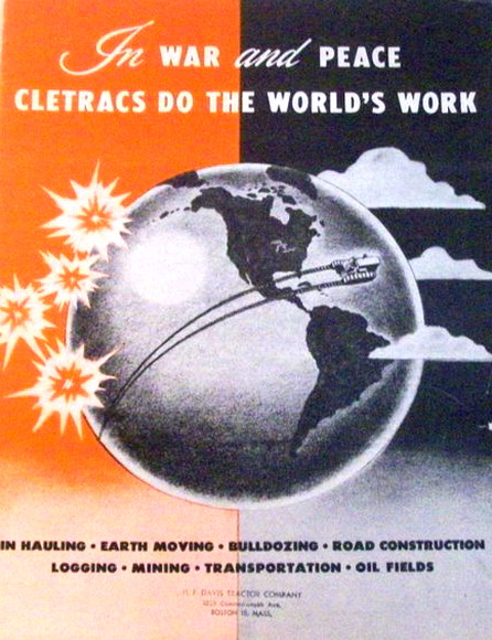CLETRAC - CLETRAC la chenille américaine 3310