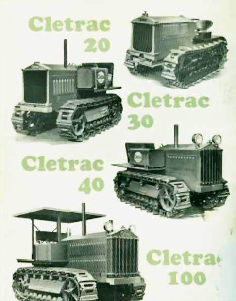 CLETRAC - CLETRAC la chenille américaine 7010