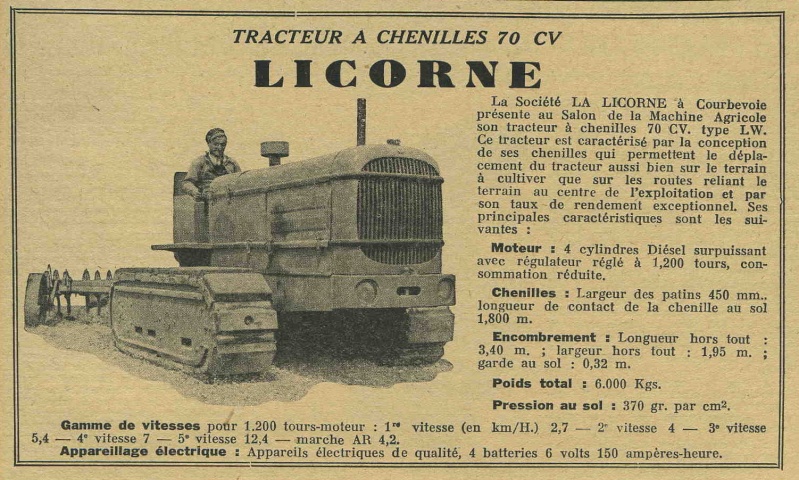 LA LICORNE tracteur à chenilles La_lic10