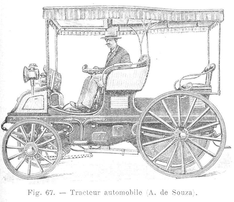 A. de SOUZA : presqu'une automobile en 1900 Tracte19