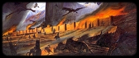 Les ruines de Minas Tirith