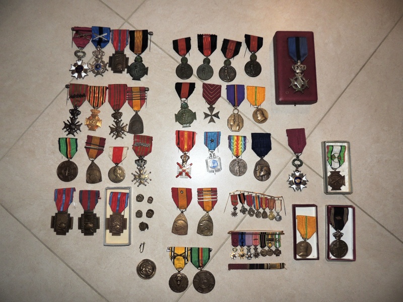 Famille de médailles Belges 1GM et 2GM. Dscn2223