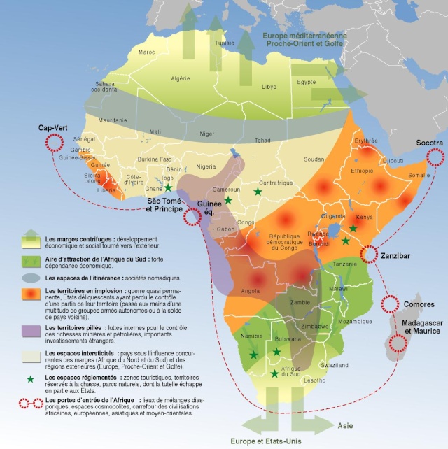 Cartes et infographies de l'Afrique 125