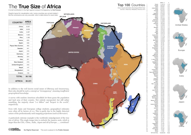 Cartes et infographies de l'Afrique 131