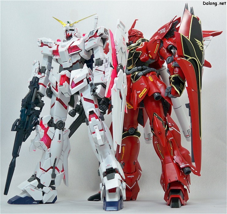 BANDAI model KIT 1:100 MG SINANJU version KA 2012