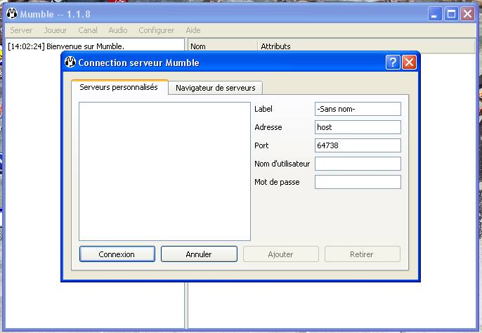 [changement de logiciel (skype)] Installer mumble Instal18