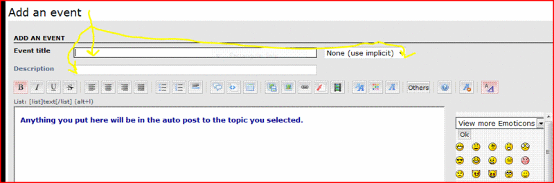 Using The Members Calendar 4_clic10
