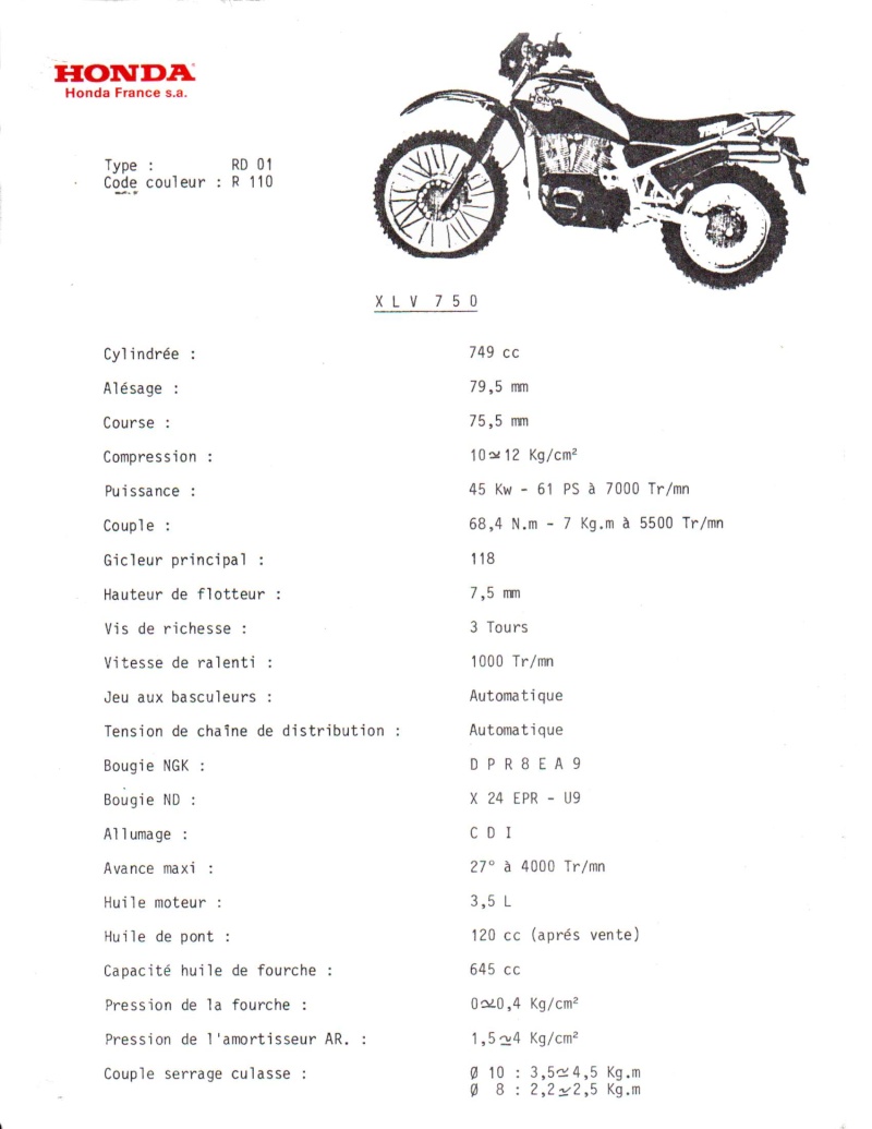 XLV 750 RD (1983-1988)...la petite histoire...  données techniques 750_xl19