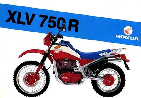 XLV 750 RD (1983-1988)...la petite histoire... données techniques