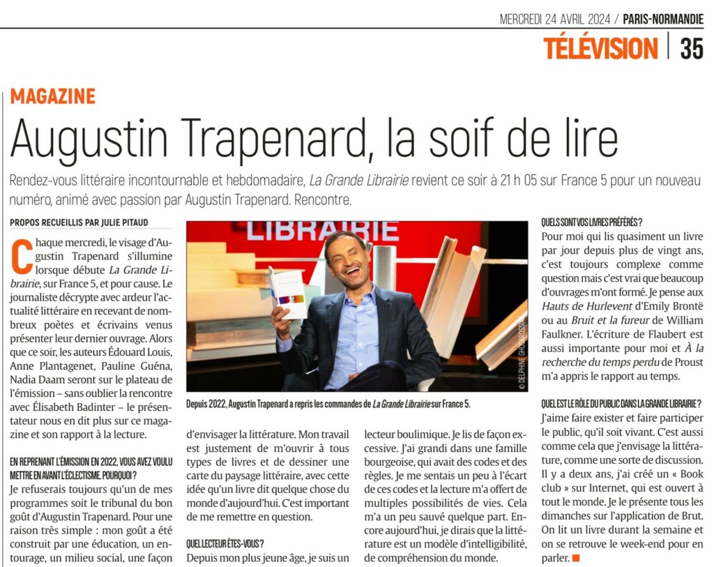 Augustin Trapenard August11