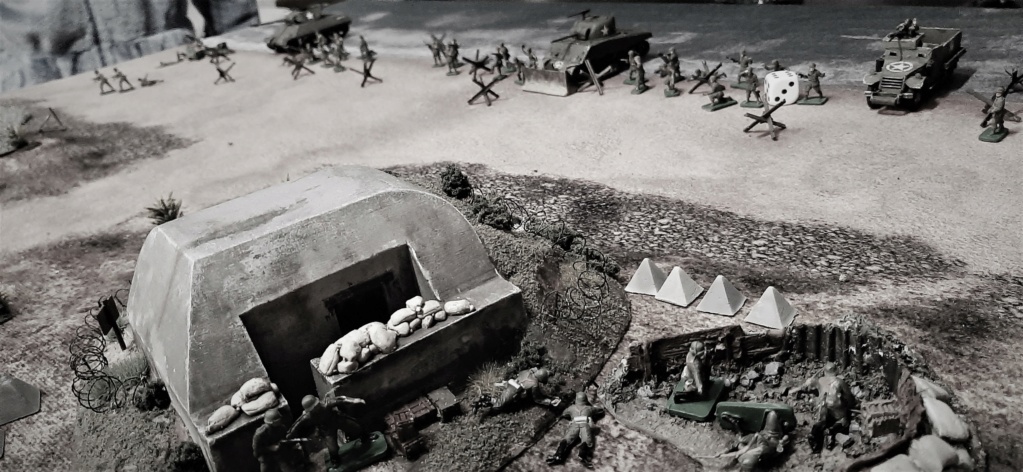 Diorama et wargame D'day débarquement de Normandie 1944 au 1/72 20220112