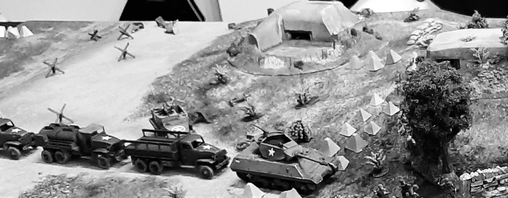 Diorama et wargame D'day débarquement de Normandie 1944 au 1/72 20220116