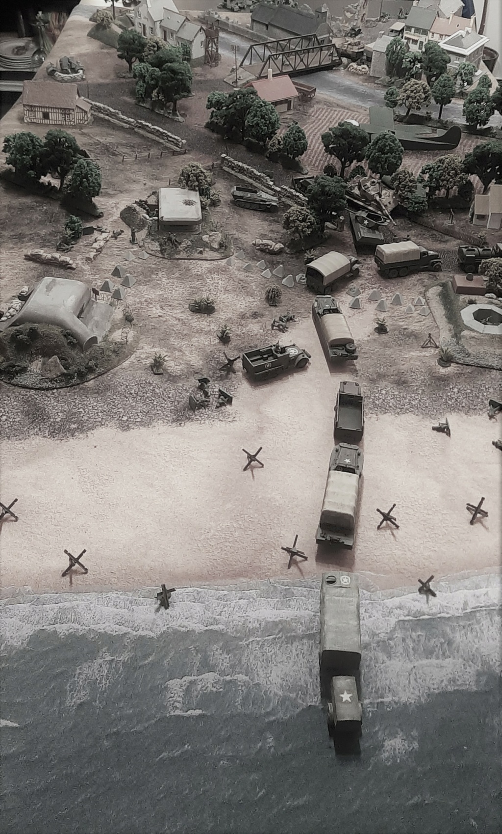 Diorama et wargame D'day débarquement de Normandie 1944 au 1/72 20220118