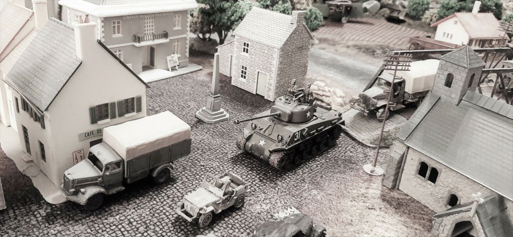 Diorama et wargame D'day débarquement de Normandie 1944 au 1/72 20220124