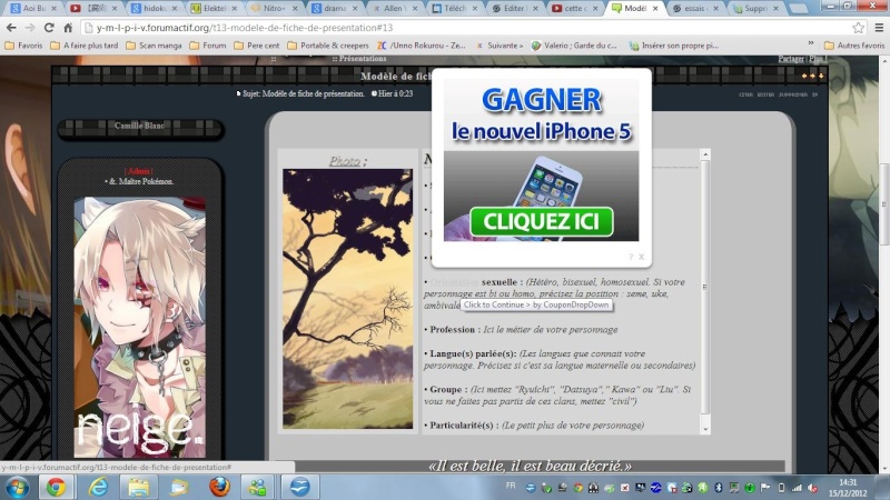 Supprimer les liens dans les messages Test2_10