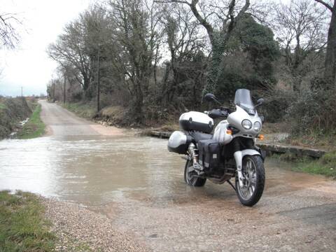 Triumph tiger online 955i off road