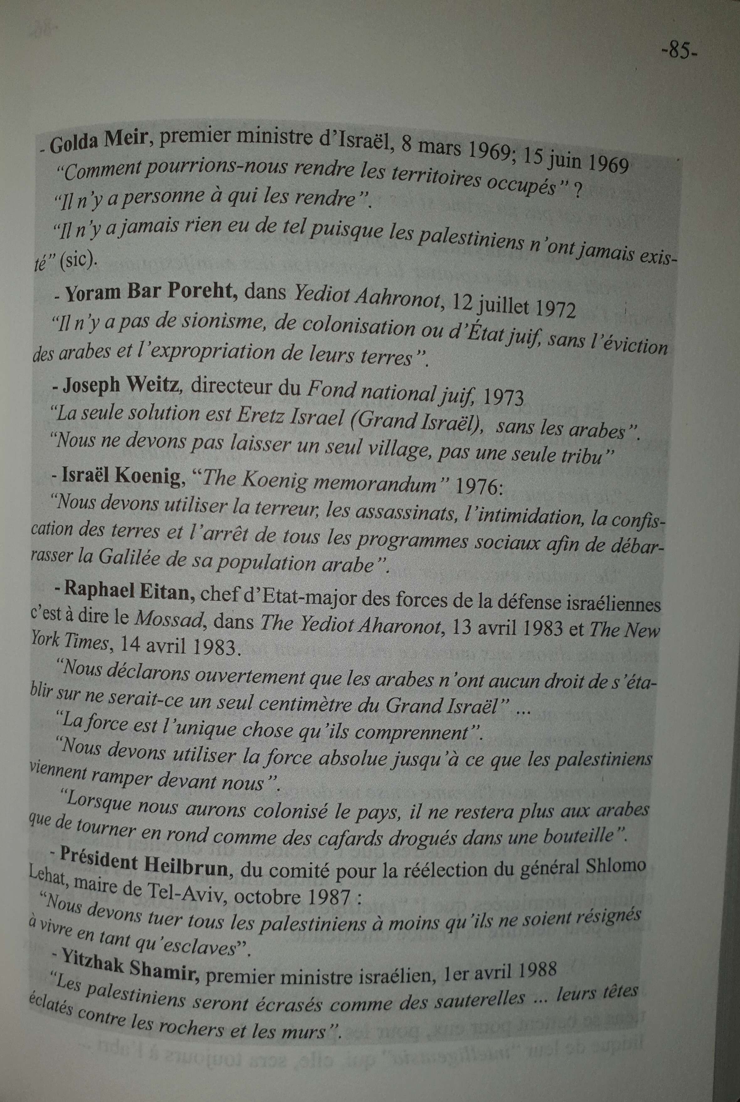 Rappel des faits sur l'effroyable imposture du Sionisme : la vérité que les médias vous cachent sur le conflit israélo-palestinien et sur les épouvantables crimes des juifs 0213