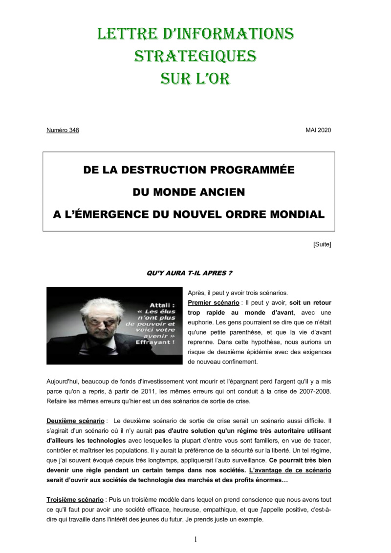 Les étranges "coïncidences" du Coronavirus : une arme qui tombe à pic dans l'agenda mondialiste... hasard ou calendrier occulte ? - Page 2 Lettre34