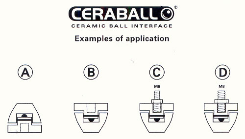 Finite Hi Fi Ceraball Universal Isolation System SOLD 13030610