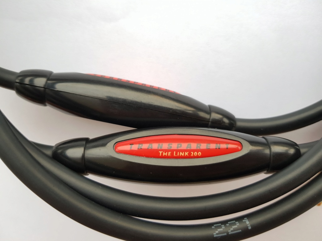 Used Transparent Audio The Link 200 RCA Interconnect Cable (1 Meter)[Price Reduced] 20180723