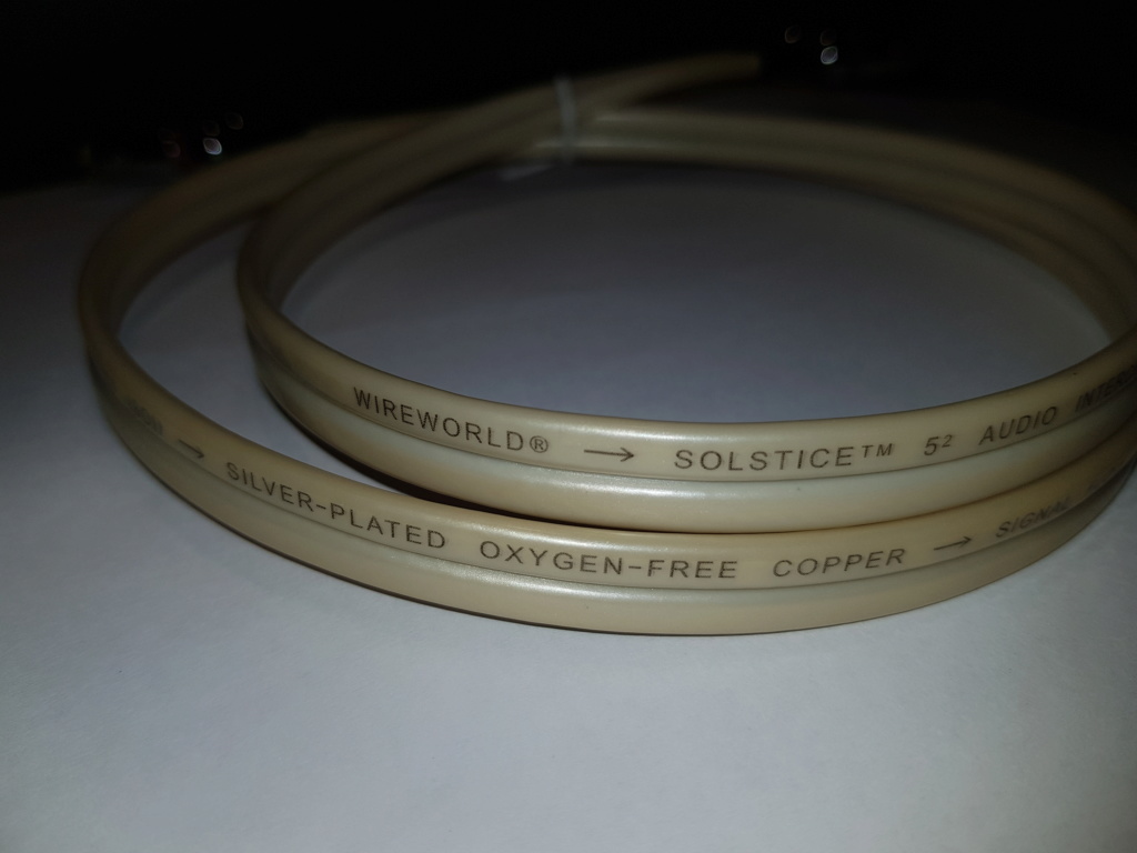 Used Wireworld Solstice 5 Interconnect Cable (1 Meter) 20180728