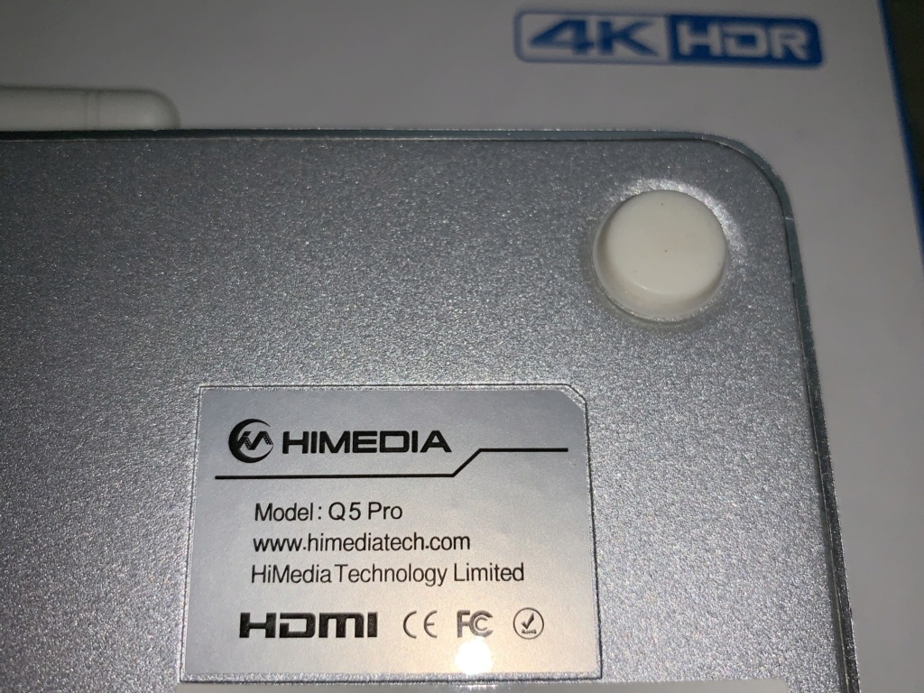 Himedia Q5Pro 4K HDR Android Media Player SOLD Img_3715