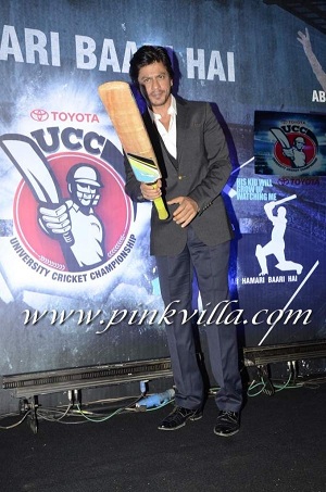 Shah Rukh Khan à l'Université Toyota NDTV Cricket  _dsc2611