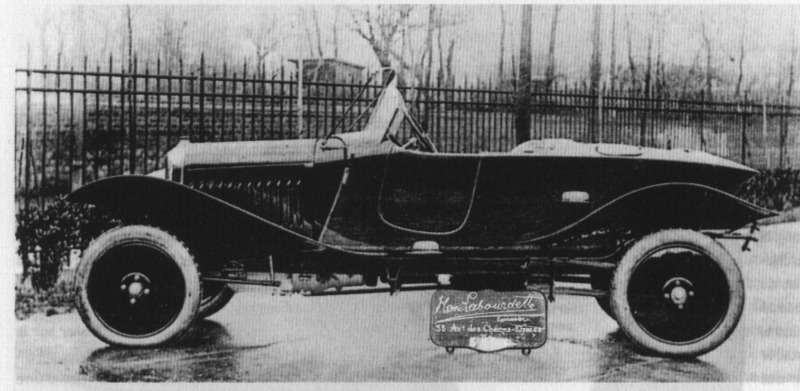 Citroën B2 "Caddy" la première " Sport " de la marque - 1922 Labour10