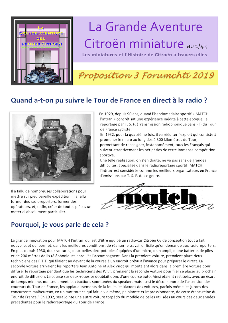 Citroën Torpédos C6 Tour de France 1932 : 2ème proposition 2019 du Forumchti - Page 2 Przo-i10