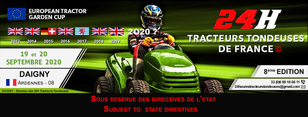 24h Tracteurs Tondeuses de France 2020  Tracte10