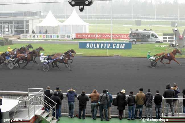 VINCENNES R1 - QUINTE - JEUDI 24/01/2013 Arivee10